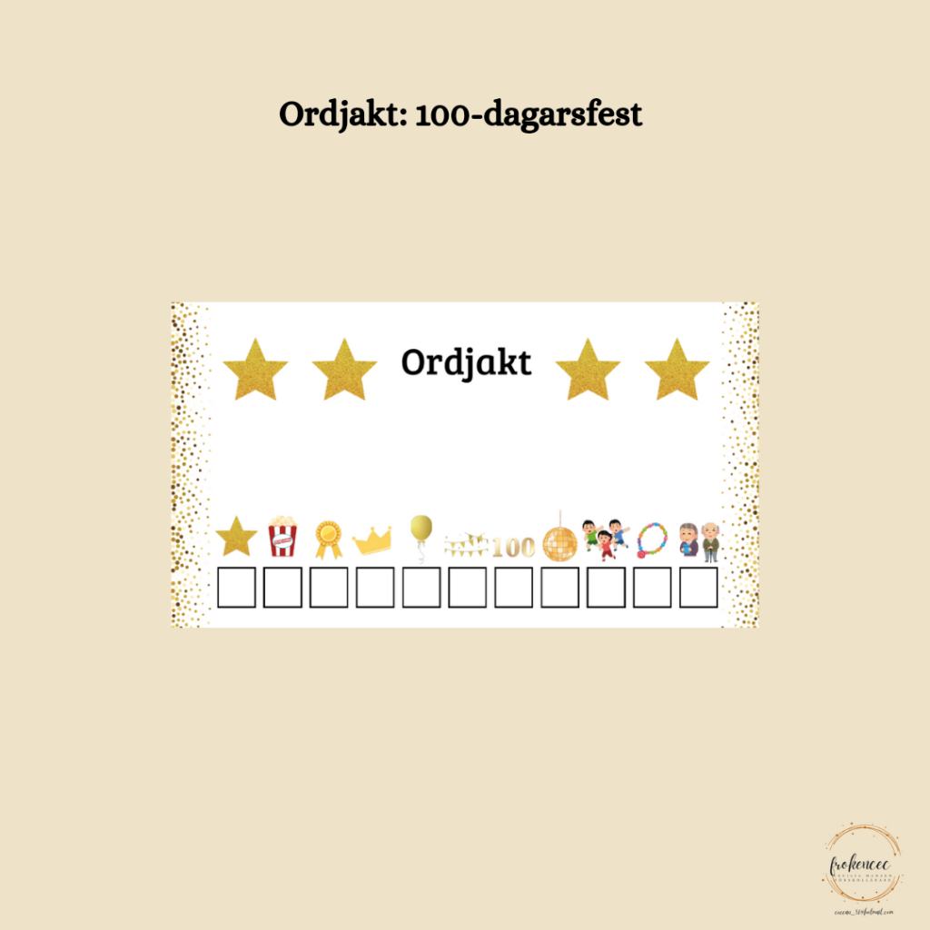 Ordjakt: 100-dagarfest