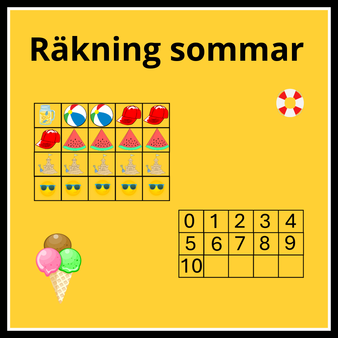 Räkning sommar