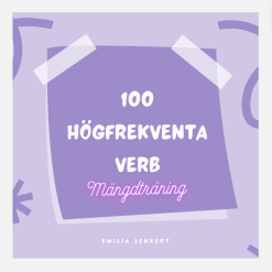 100 vanligaste verben - mängdträning