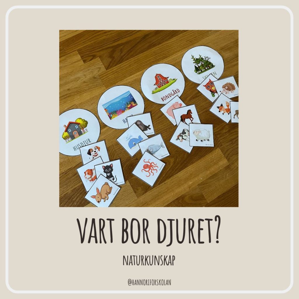 Vart bor djuret?