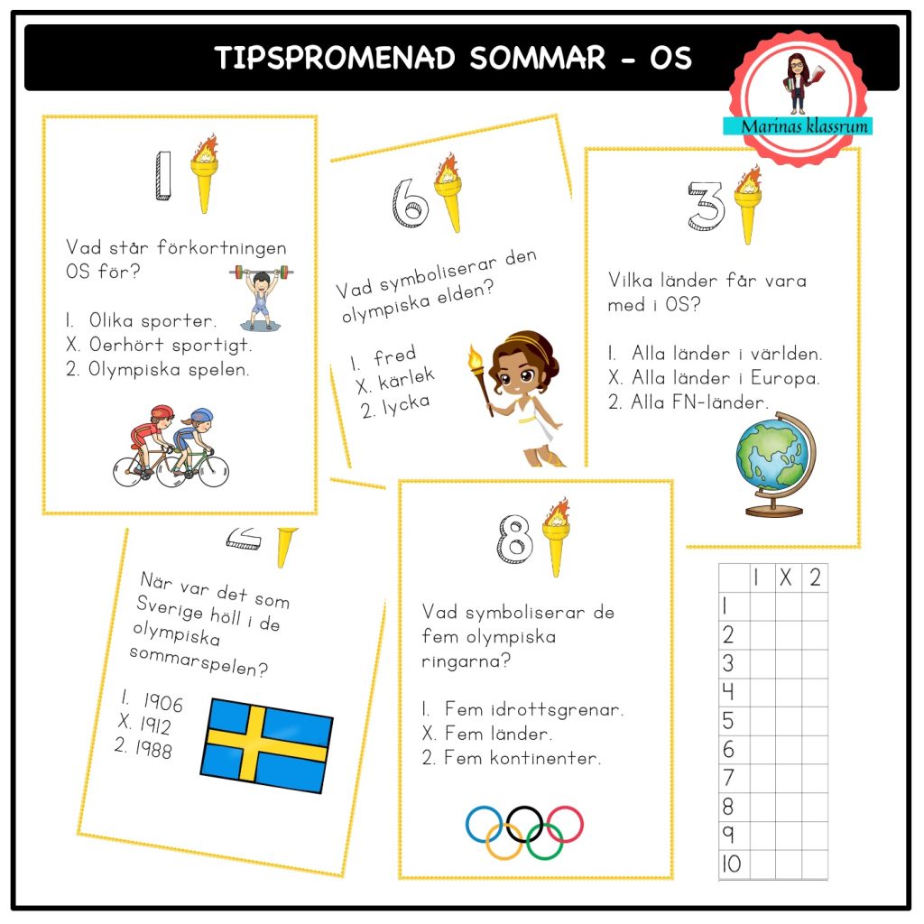 Tipspromenad Sommar-OS