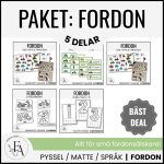 FORDON: Bildstöd, sortering, målarbilder, spårkort mm. - bild 1