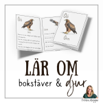 Lär om bokstäver och djur – Ö - bild 2