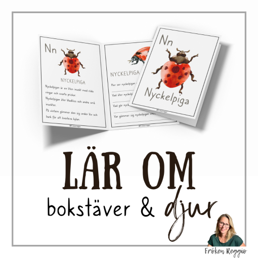 Lär om bokstäver och djur – N