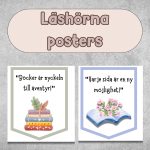 Läshörna posters - bild 1