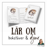 Lär om bokstäver och djur – I - bild 2