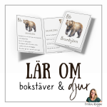 Lär om bokstäver och djur – B - bild 2