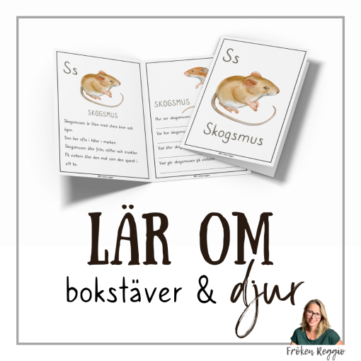 Lär om bokstäver och djur – S