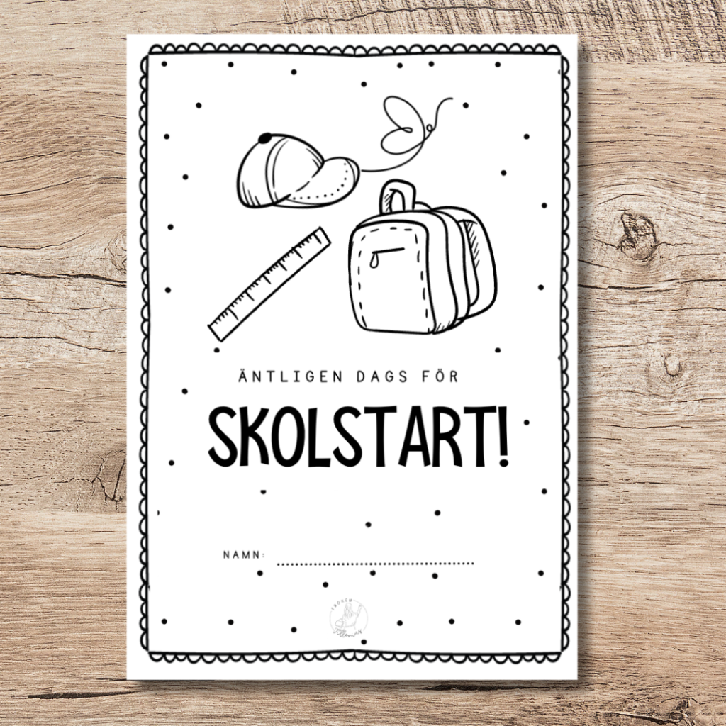 Äntligen dags för skolstart!