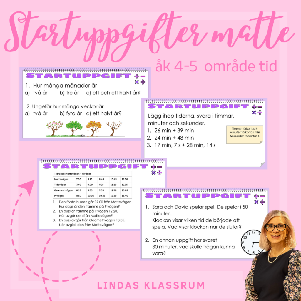 Startuppgifter matematik 5
