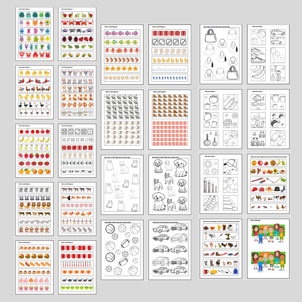 Likheter och skillnader