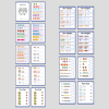 Skolstart. Subtraktion 1-10