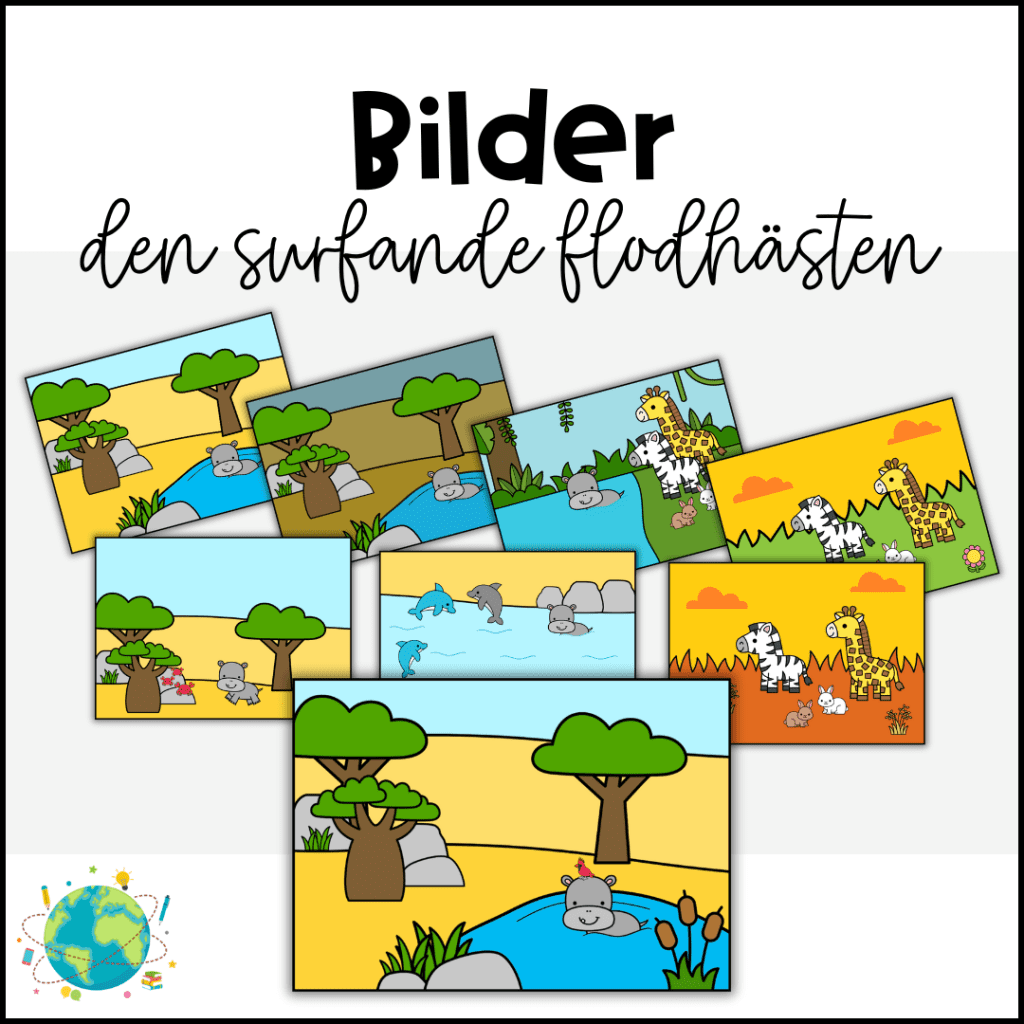 Den surfande flodhästen bilder