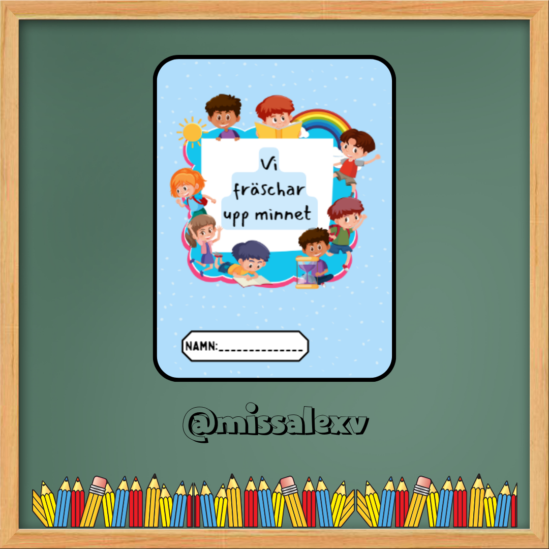 Vi fräschar upp minnet_Åk2