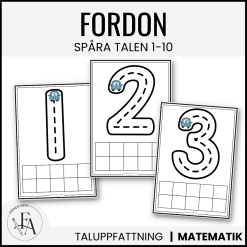 FORDON: Bildstöd, sortering, målarbilder, spårkort mm.