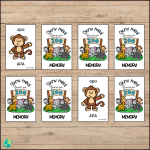 Skriv med djuren på ZOO – Flashcards och Memory - bild 2