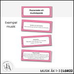 Centrala innehållet åk 1-3 på ett elevnära språk: musik - bild 2