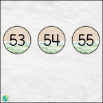 Vild natur – Siffror 0-100 runda - bild 2