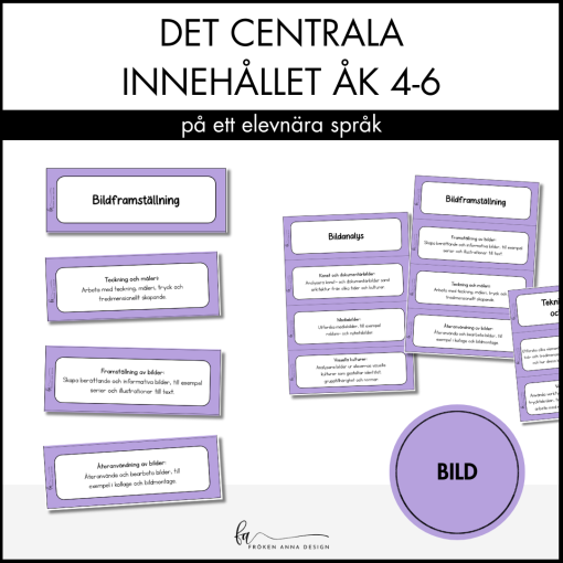 PAKET: Centrala innehållet åk 4-6 på ett elevnära språk: ALLA ÄMNEN