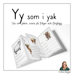 Lär om bokstäver och djur – Y - bild 1
