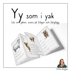 Lär om bokstäver och djur – Y