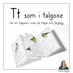 Lär om bokstäver och djur –T - bild 1