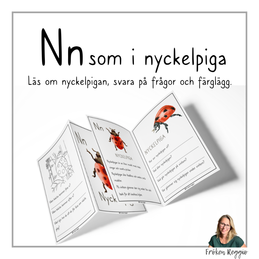 Lär om bokstäver och djur – N