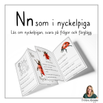 Lär om bokstäver och djur – N - bild 1