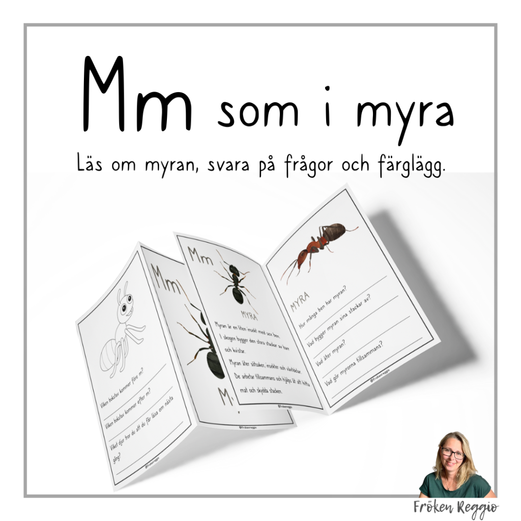 Lär om bokstäver och djur – M