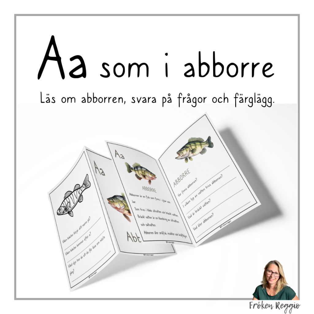 Lär om bokstäver och djur – A