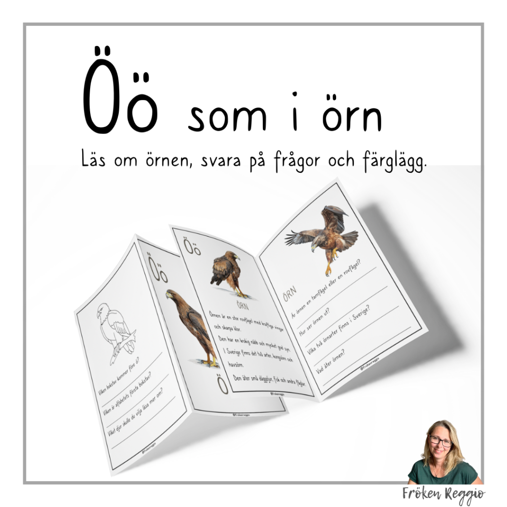 Lär om bokstäver och djur – Ö