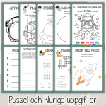 Pysselhäfte Rymden - bild 2