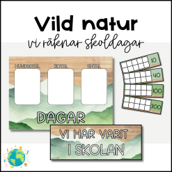 Vild natur - Vi räknar skoldagar
