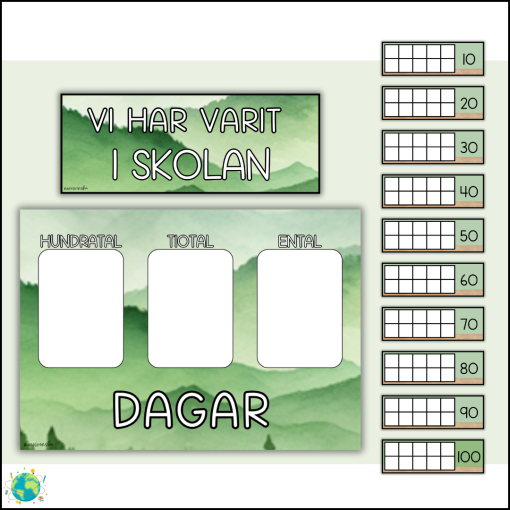 Vild natur - Vi räknar skoldagar