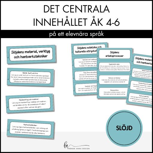 PAKET: Centrala innehållet åk 4-6 på ett elevnära språk: ALLA ÄMNEN