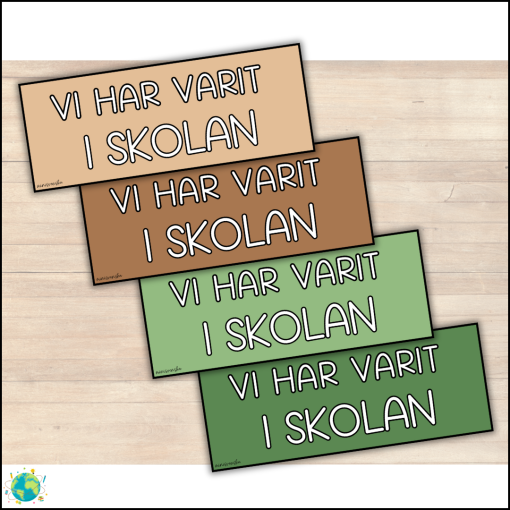 Vild natur - Vi räknar skoldagar