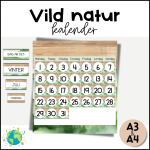 Vild natur – Väggkalender - bild 1