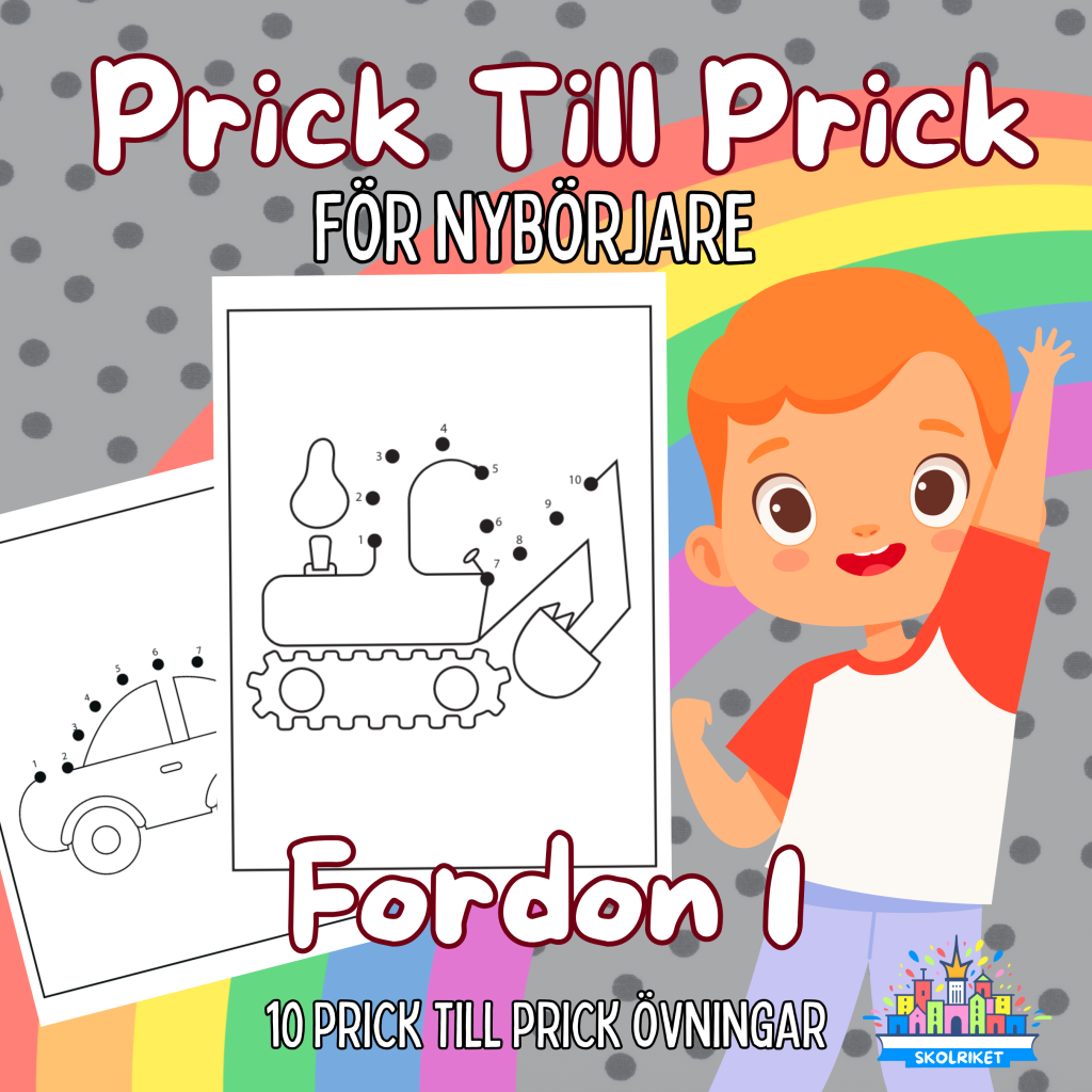 Prick till Prick Fordon 1 För Nybörjare