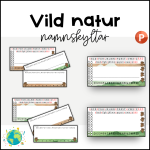 Vild natur – Namnskyltar - bild 1