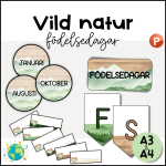 Vild natur – Födelsedagar - bild 1