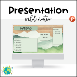 Digital presentation - Vild natur