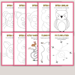 Spåra, klipp och rita – Träna finmotoriken - bild 4