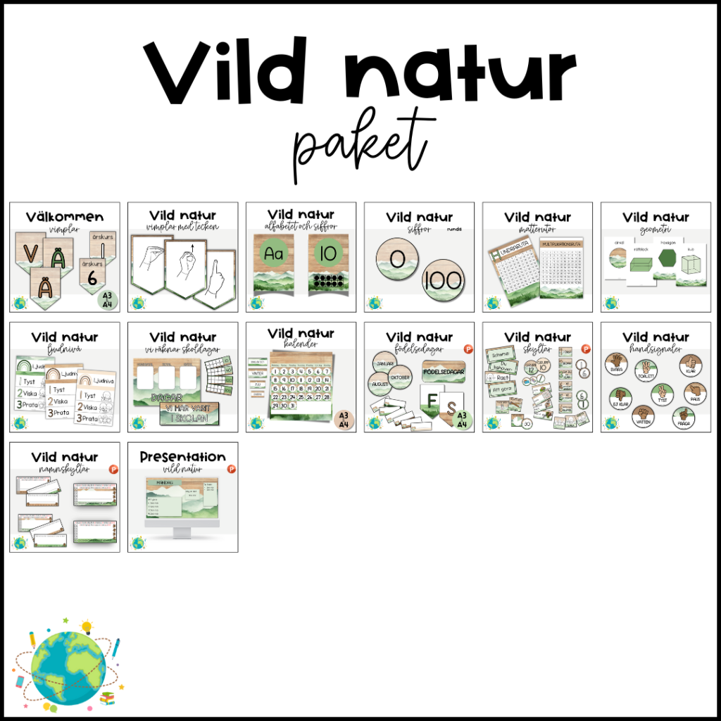 Vild natur – Paket
