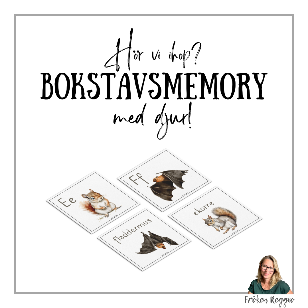 Lär om bokstäver och djur – E