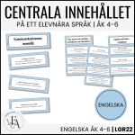 PAKET: Centrala innehållet åk 4-6 på ett elevnära språk: ALLA ÄMNEN - bild 4