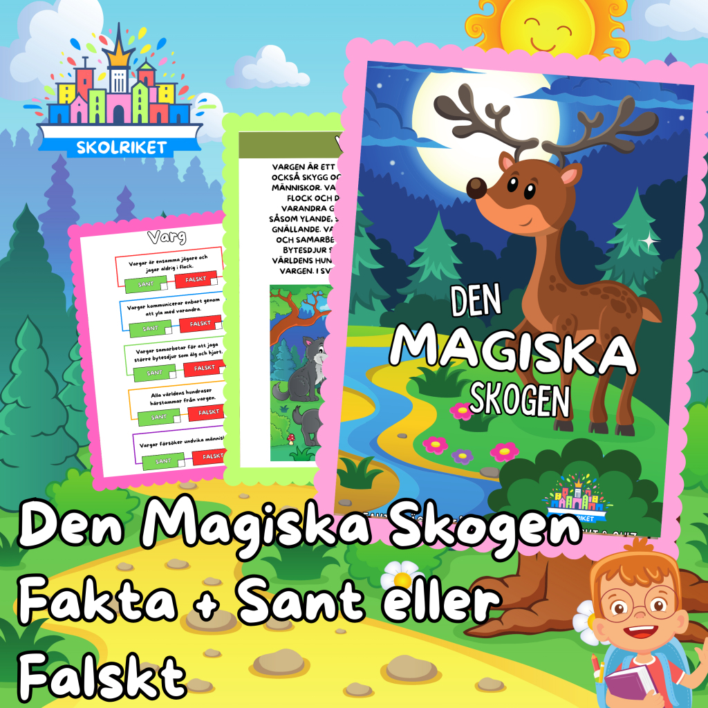 Den magiska skogen Fakta + Sant eller Falskt