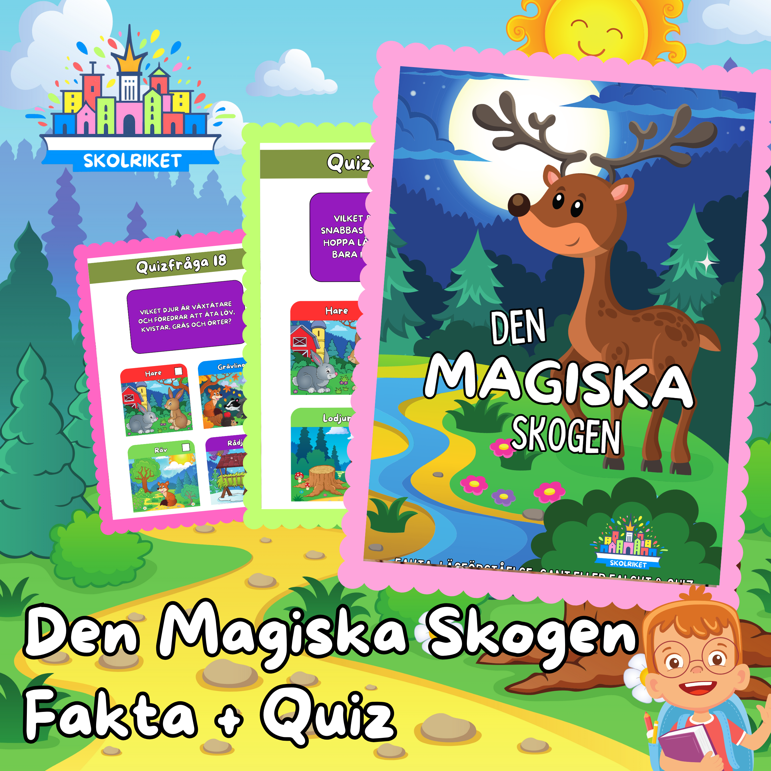 Den magiska skogen Fakta + Quiz