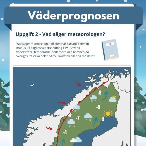 Väderprognosen - skapa din egna prognos