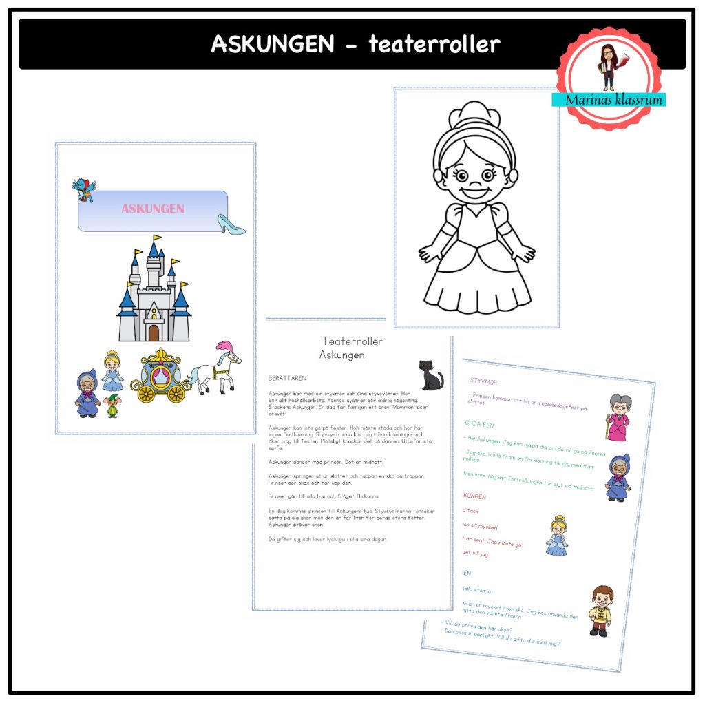 Askungen – teaterroller