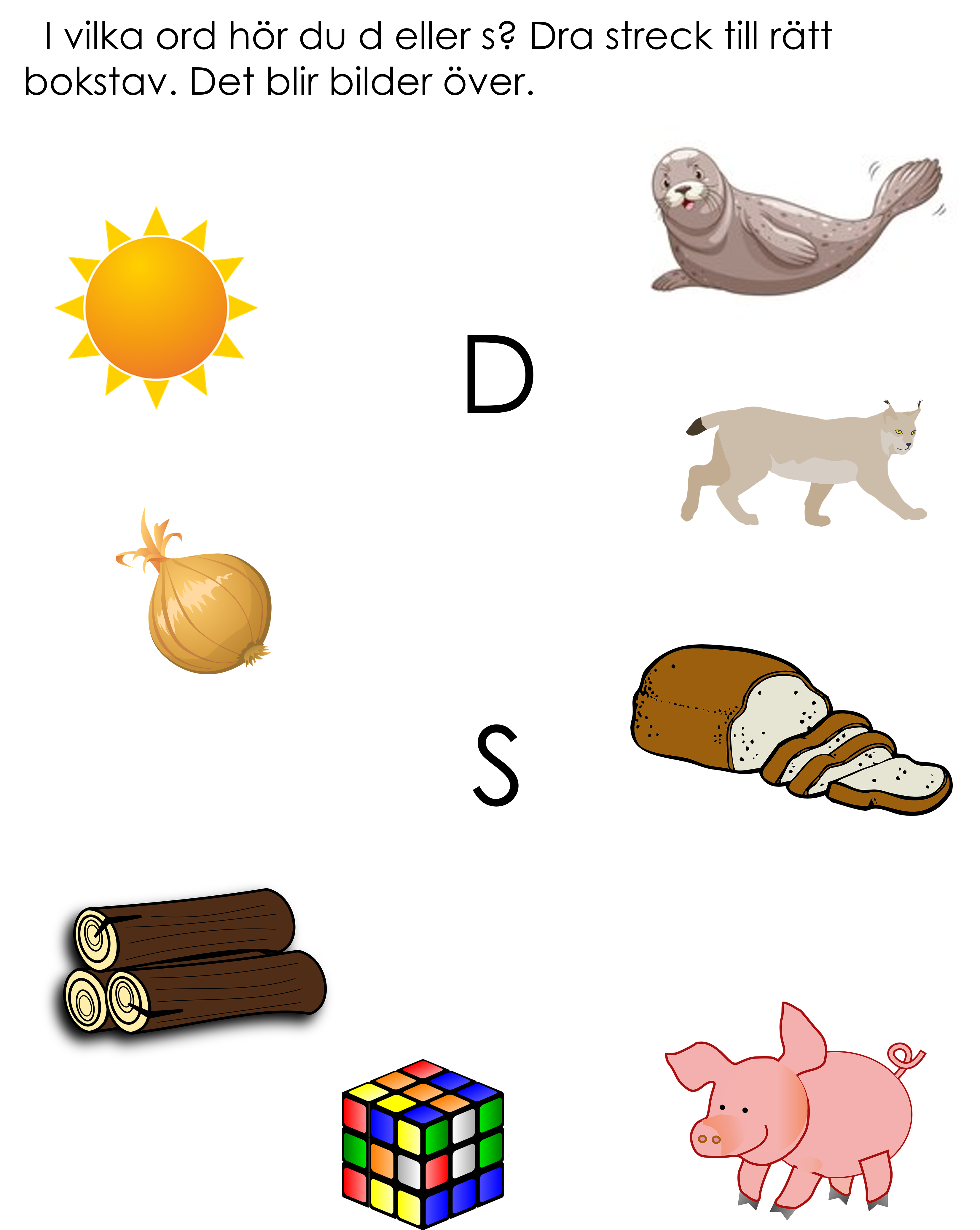 Stenciler: Bokstavsljud i ord